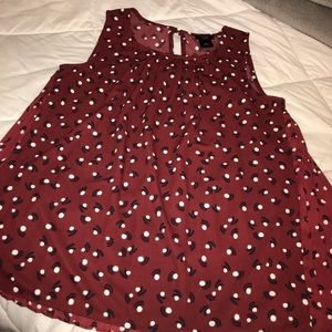 Tank top blouse